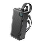 VEN-DENS VD-PB063 50000mAh Fast Charging Power Bank | 22.5W Super Fast Charge | Digital Display | Built-in Cable Power Bank 50000mAh Power Bank Portable Universal Power Bank