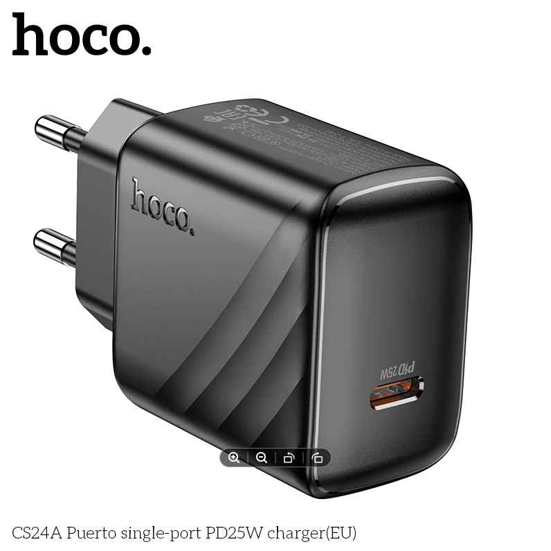 Screenshot_12 Hoco CS24A 25W Fast Charger For Samsung (EU) Plug Only Charger -Black Hoco 25Watt Fast Charger For all Smartphone PD25W PD Charger Type C Port Fast Charger For Samsung Phone - Black - Image 1