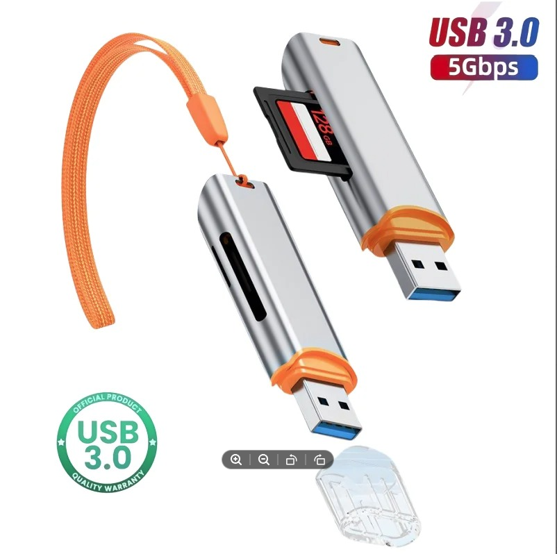 Screenshot_16 CASIFY CR02 USB 3.0 SD TF Card Reader USB3.0 Multifunctional Multi port Card Reader Flash Drive Adapter For PC mobile card reader card reader sd card reader all in one - Image 1