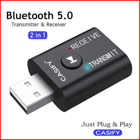 images (57) CASIFY BT03 4 in 1 Bluetooth 5.0 BT Transmitters Receivers Audio Receiver Transmitter Wireless Adapter Mini Stereo Bluetooth AUX RCA USB 3.5mm Jack Bluetooth Receiver Bluetooth Adapter - Image 1