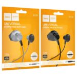 Hoco M125 3.5mm Earphone With Mic Support all Devices 3.5 Jack Earphones with Mic M125 – Black Earphone In Ear Headphones - Image 3